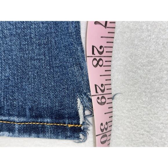 American Eagle Next Level Airflex Distressed Skinny Jeans Men 34X32 Dark Wash - Picture 6 of 10